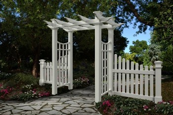 No Maintenance Vinyl Arbors