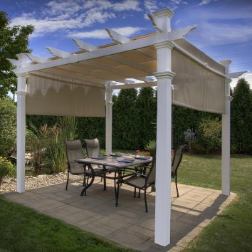 No Maintenance Vinyl Pergolas