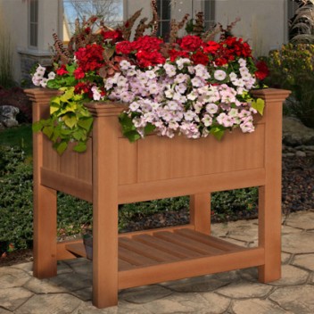 No Maintenance Vinyl Planter Boxes