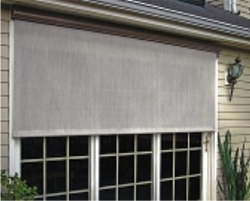 Solar shade for the exterior of the home