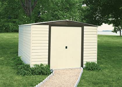 Vinyl Coated Dallas Steel Shed