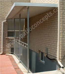 W-Pan Stairwell Awning