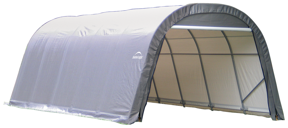 12x20x8 Round Shelter Grey Colour