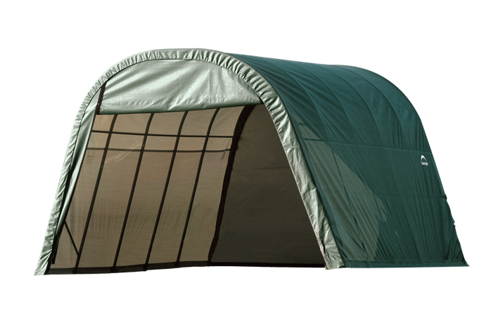 13x20x10 Round Shelter Green Colour
