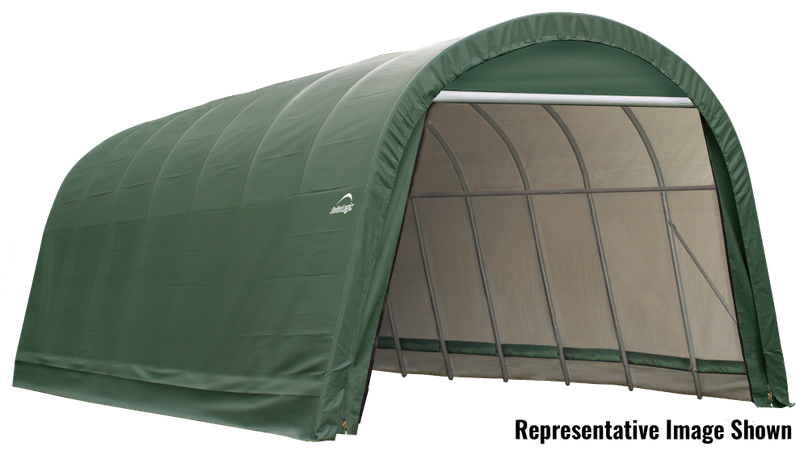 15x20x12 Round Shelter Green Colour