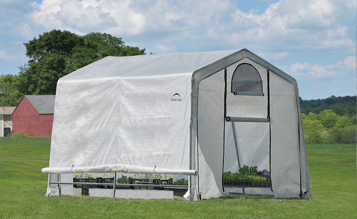 10 foot background greenhouse