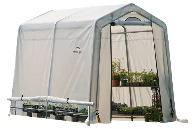 6 foot background greenhouse