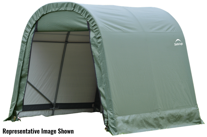 10x8x8 Round Shelter Green Colour