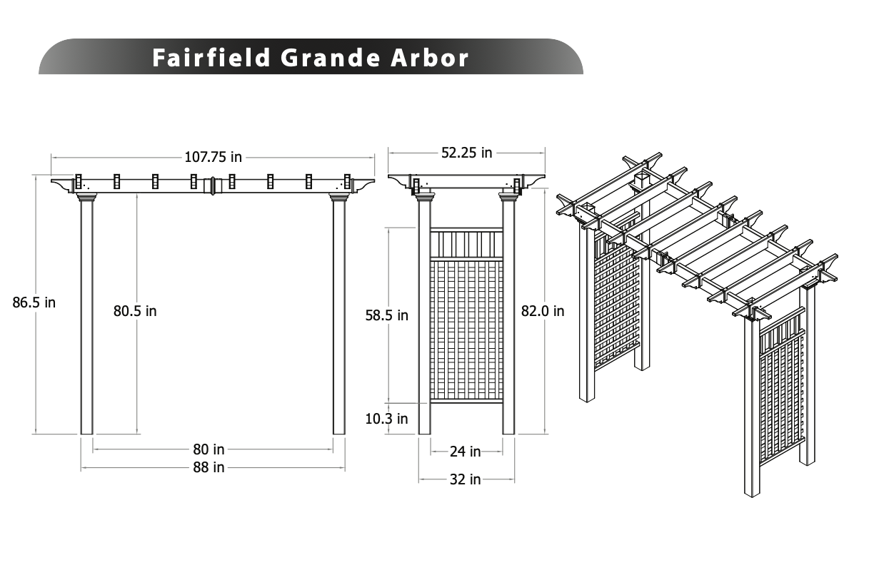 Fairfield Deluxe Specifications