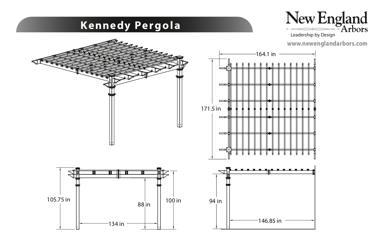 Alove Pergola Specifications