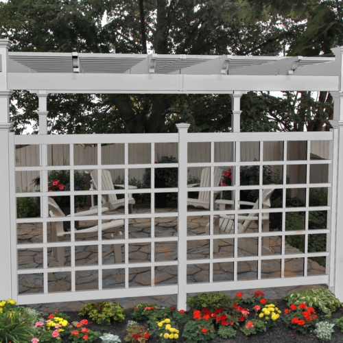 Pergola Privacy Trellis Image #1