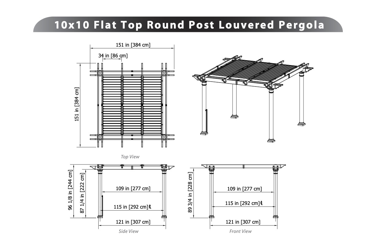 Alove Pergola Specifications