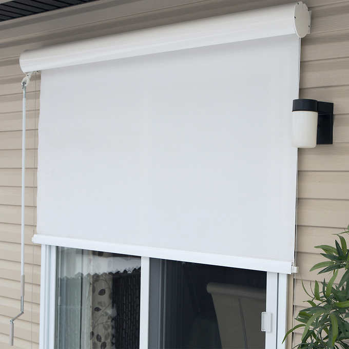 Solar Shade Screens And Outdoor, Outdoor Window Blinds Canada