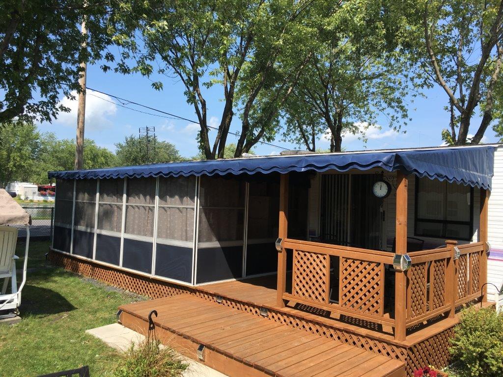 Trailer Deck Enclosure System Trailer Mounted Screen Rooms In Canada