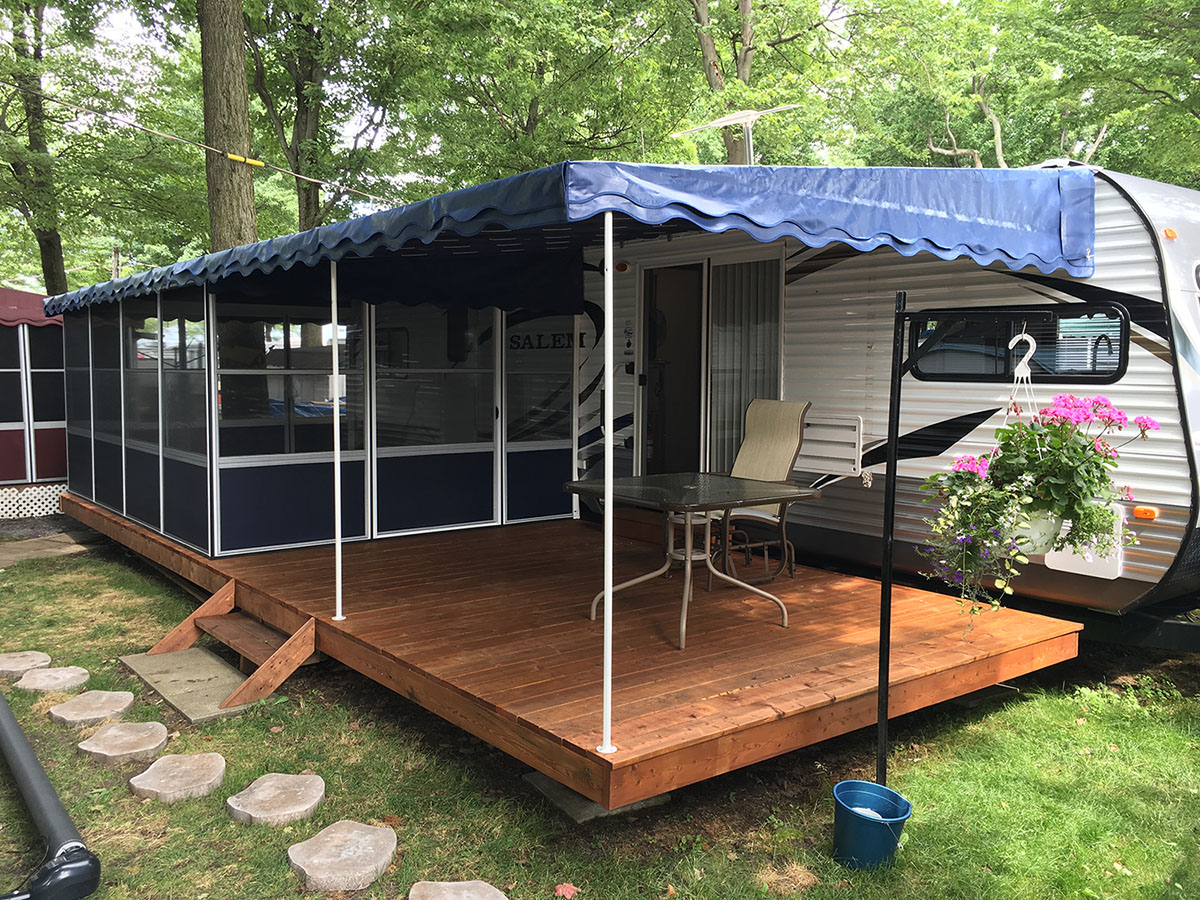 Trailer Deck Enclosure System Add A Room Screen Rooms On Sale